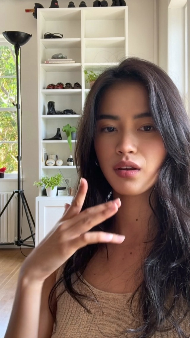 A creator talking to camera at home, with a bold title and word-by-word captions